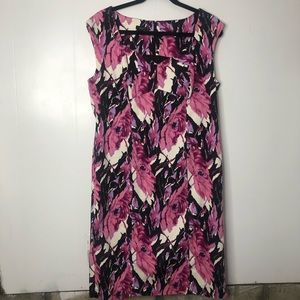 Talbots Floral Fitted Dress